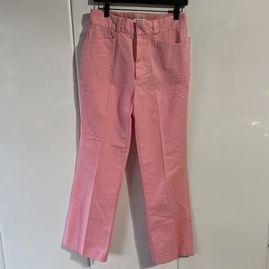 Re/Done 70s Trousers in Bubblegum Pink